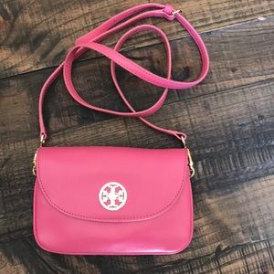 Tory Burch French rose Robinson crossbody